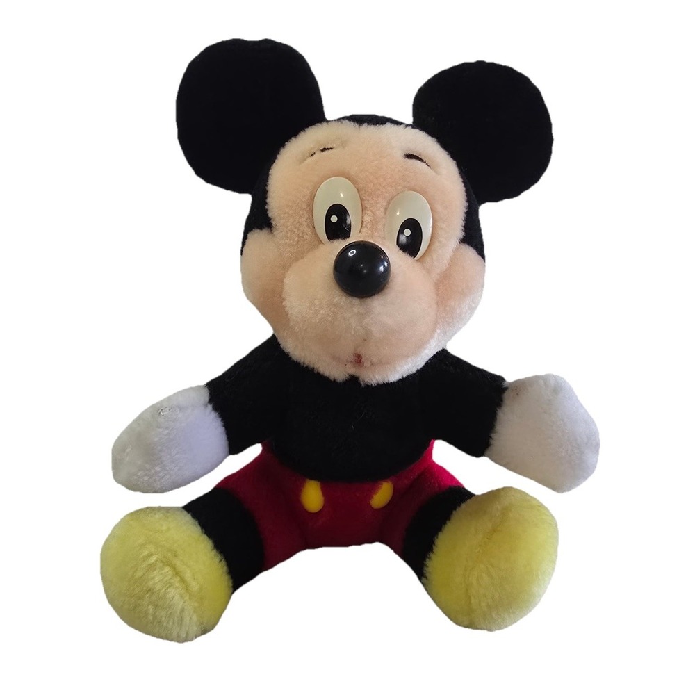 Vintage‎ The Walt Disney Company Mickey Mouse Plush Disneyland Disney World 7.5"